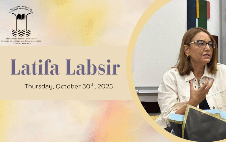 Literary Encounter with Author Latifa Labsir