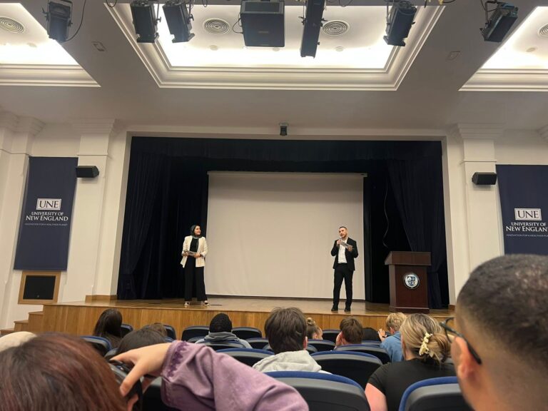 LLICS Lab Student Co-Organization of the Voices Across Continents Conference at New England University, Tangier Campus | 8 April, 2025