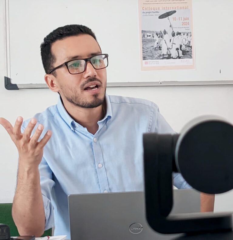 LLCIS Lab Student Presentation at the International Conference on Maghreb History at Centre Jacques Berque, Rabat