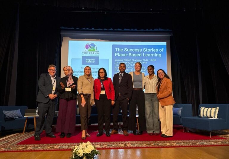 LLCIS Lab Student Participation in the Forum on Education Abroad Regional Seminar, UNE Tangier Campus